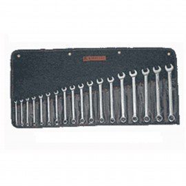 Wright Tool 958 Combination Wrench Set, 12-point metric, 18-piece-