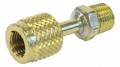 Yellow Jacket 16802 44376 Steel Union Ammonia Fittings, 1/4&amp;quot; Male fl. x 1/4&amp;quot; NPT M. 90&amp;deg;-