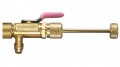 Yellow Jacket 18985 CRT Vacuum Charge Valve, 5/16&amp;quot; Female x 5/16&amp;quot; Male with side port-