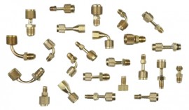 Yellow Jacket 19102 4816 Quick Coupler, 1/4&amp;quot; Female x 3/8&amp;quot; Male fl., R-134a-