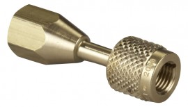 Yellow Jacket 19110 4812p Quick Coupler, 1/4&amp;quot; Female Str x 1/8&amp;quot; NPT Female-