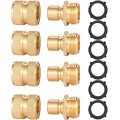 Yellow Jacket 19152 ADD-A-Hose Coupler, 3/4&amp;quot; Male flare-