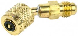 Yellow Jacket 19174 Quick Coupler, 1/4&amp;quot; Female 45&amp;deg; x 5/16&amp;quot; Male flare-