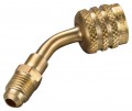 Yellow Jacket 19180 Adapter, 1/4&amp;quot; LH FFL to 1/4&amp;quot; RH MFL, 45&amp;deg;-