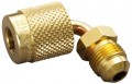 Yellow Jacket 19217 Quick Coupler, 1/4&amp;quot; SealRight&amp;trade; 90&amp;deg; x 3/8&amp;quot; Male flare-