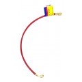 Yellow Jacket 21672 HAV-72 72&amp;quot; Red Charging Hose, HAV standard fitting, PLUS II&amp;trade; 1/4&amp;quot;-