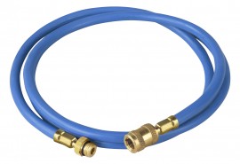Yellow Jacket 22296 HAVS-96 96&amp;quot; Blue Hose with SealRight fitting, PLUS II&amp;trade;, 1/4&amp;quot;-