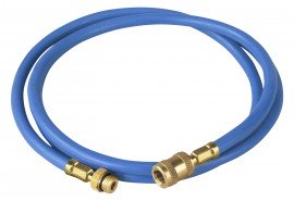 Yellow Jacket 22310 HAVS-120 10&#039; Blue Hose with SealRight fitting, PLUS II&amp;trade;, 1/4&amp;quot;-
