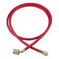 Yellow Jacket 22648 HAVS-48 48&amp;quot; Red Hose with SealRight fitting, PLUS II&amp;trade;, 1/4&amp;quot;-