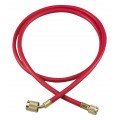 Yellow Jacket 22799 HAVS-1200 100' Red Hose with SealRight fitting, PLUS II&amp;trade;, 1/4&amp;quot;-