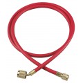 Yellow Jacket 25672 HAVBV-72 72&amp;quot; Red Hose with FlexFlow valve, PLUS II&amp;trade; 1/4&amp;quot;-