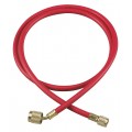 Yellow Jacket 25750 HAVBV-600 50&#039; Red Hose with FlexFlow valve, PLUS II&amp;trade; 1/4&amp;quot;-