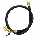 Yellow Jacket 25912 HCABV-144 12&#039; Heavy Duty Hose with FlexFlow, PLUS II&amp;trade; 1/4&amp;quot;-