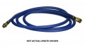 Yellow Jacket 27248 AAM-48 48&amp;quot; Blue Auto Manifold Hose, R-134a-