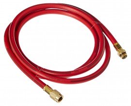 Yellow Jacket 27710 AAM-120 10&#039; Red Auto Manifold Hose, R-134a-