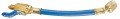 Yellow Jacket 29201 Blue ball valve adapter, 1/4&amp;quot;-