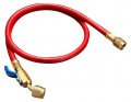 Yellow Jacket 29636 Plus II&amp;trade; Hose with 1/4&amp;quot; compact ball valve fittings, 36&amp;quot;, red-