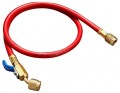 Yellow Jacket 29799 Plus II&amp;trade; Hose with 1/4&amp;quot; compact ball valve fittings, 100', red-