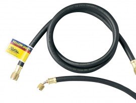Yellow Jacket 29912 Plus II&amp;trade; Heavy-Duty Hose with 1/4&amp;quot; ball valve fittings, 12&#039;-