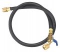 Yellow Jacket 29975 Plus II&amp;trade; Heavy-Duty Hose with 1/4&amp;quot; ball valve fittings, 75&#039;-