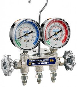 Yellow Jacket 40190 Manifold body with valves-