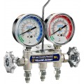 Yellow Jacket 40196 3/8&amp;quot; ammonia manifold, MPA, ºC NBC hoses, 72&amp;quot;-
