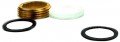 Yellow Jacket 41061 Sight Glass, Retainer and Gaskets Set for the Brute Ll/Titan-