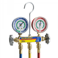 Yellow Jacket 43365 2-Valve Brass Charging Manifold with 60" Hoses-