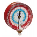 Yellow Jacket 49057 Manifold Gauge, 2-1/2&amp;quot;, red pressure, kg/cm2 &amp; psi, R-134a/404A/507, &amp;deg;C-