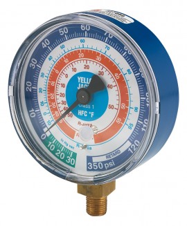 Yellow Jacket 49212 Certified Gauge-