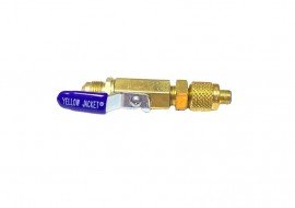Yellow Jacket 93845 Ball Valve, 3/8&amp;quot; male flare x 1/4&amp;quot; female flare-