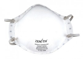 Zenith 4151 N95 Particulate Respirators, 12 Pack-