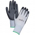 Zenith BC5-440LGY-072-9NF-BKM Gloves, foam nitrile coated, size 8/Medium-