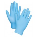 Zenith NIT-PF-L-5.0G Examination Grade Nitrile Gloves, Powder-Free, Large, 100 Pack-