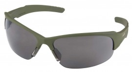 Zenith SDN697 Z2000 Series Safety Glasses, Green Frame, Smoke Lens-