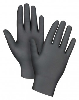 Zenith SEB086 Disposable Powder-Free Nitrile Gloves, Medium, 100-Pack -