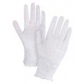 Zenith SEE784 Poly/Cotton Inspection Gloves, Unhemmed, Men&#039;s, Pack of 48-