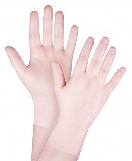 Zenith SAP331 Disposable Powdered Vinyl Gloves, Large, 100-Pack-