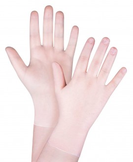 Zenith SAP331 Disposable Powdered Vinyl Gloves, Large, 100-Pack-