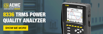 AEMC 8336 TRMS Power Quality Analyzer