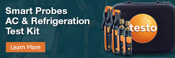 Testo 0563 0002 20 Smart Probes AC and Refrigeration Test Kit