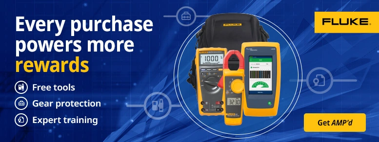 Image of Fluke Get AMPed limited time offer promo