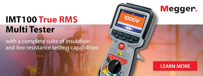 Image of the Megegr IMT100 True RMS Multi Tester