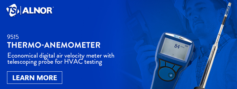 Image of the TSI/Alnor 9515 Thermo-Anemometer